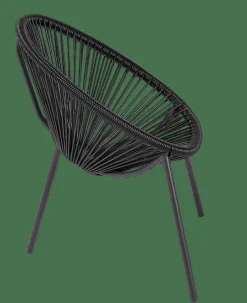 ACAPULCO Chaise Pour Enfants Noir