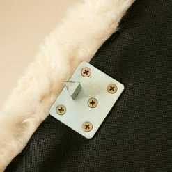 AGNES Plaid Blanc Cassé