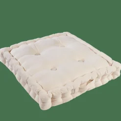ALDA Coussin Matelas Blanc Cassé