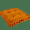 ALDA Coussin Matelas Ocre