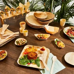 APERO ECO Coupelles Set De 20 Naturel