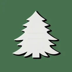 ARBO Porte-couverts Set De 4 Blanc