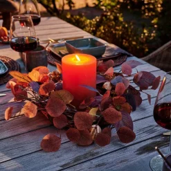 AUTUMN Couronne De Feuilles Brun