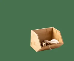 BAMBOO Organisateur Empilable Naturel