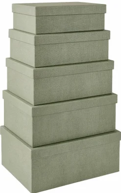 BIGSO Organisateur Tiroir 5 Pièces Menthe