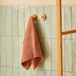 B-LUX Tapis De Bain Bordeaux