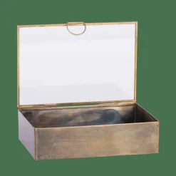 BRUSH Boîte De Rangement Doré