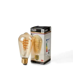 CALEX Ampoule à Filament E27 Doré