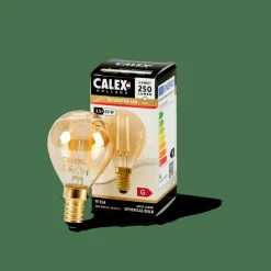 CALEX Ampoule à Filament E14 Doré