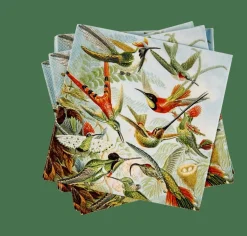 COLIBRI Set De 20 Serviettes Multicolore