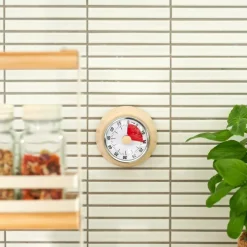 CUISINO Minuteur Rétro Avec Aimant Sable