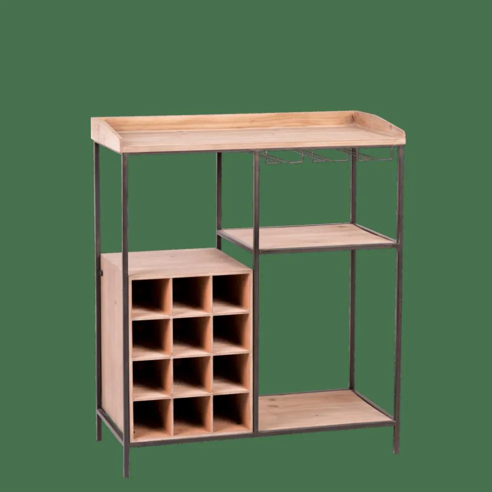 DAMIAN Étagère Murale Noir