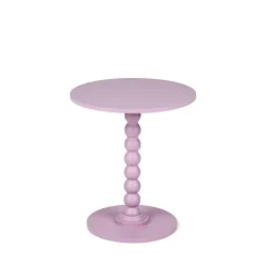 DOPPIO Table D'appoint 45 CM Mauve Clair
