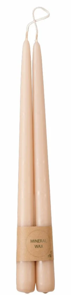 DUO Bougies Dîner Set De 2 Brun