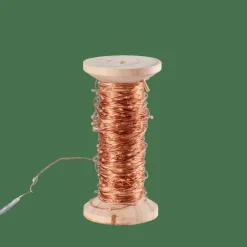 ELLI Guirlande Lumineuse Cuivre