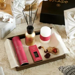 ESCAPE GOLDEN BLISS Huile Parfumée Doré, Bordeaux