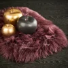 FUR Set De Table Rouge Foncé