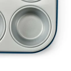 GREENBAKE Moule à Pâtisserie Pour 12 Muffins Bleu