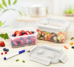 HOMEY CLIP Marqueur Craie Pour Boîte Bleu