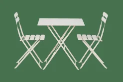 IMPERIAL Table Pliante Carré Sable