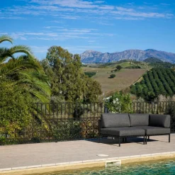 JUMBO Fauteuil De Coin Noir