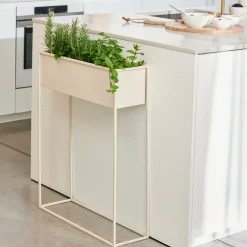 LARGO Pot De Fleurs Noir