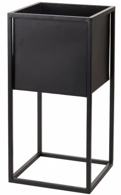 LARGO Pot De Fleurs Noir