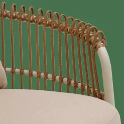 LARGOW Salon De Jardin Sable