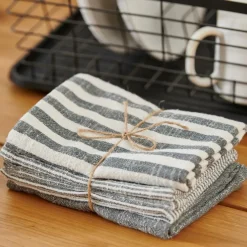 LAURENT Torchon Set De 3 Jaune