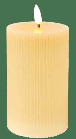 LED Bougie Avec LED Brun