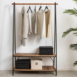 LINOLUX Boîte De Rangement Avec Fermeture éclair Beige