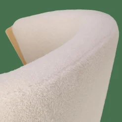 MORRIS Fauteuil Blanc