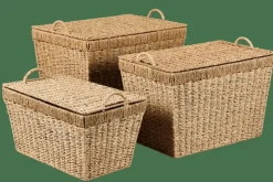 MYKONOS Coffre De Rangement M Naturel