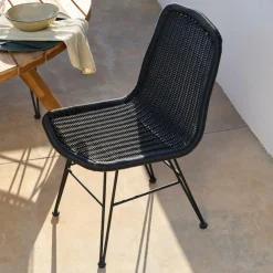 NEW OAK Pieds De Table A Noir