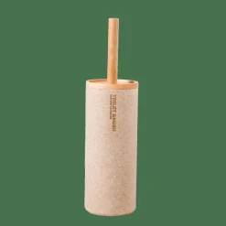 NEW RESIN Brosse WC Avec Support Naturel