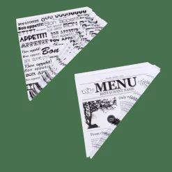 NJAM Cornets Set De 10 Noir, Blanc