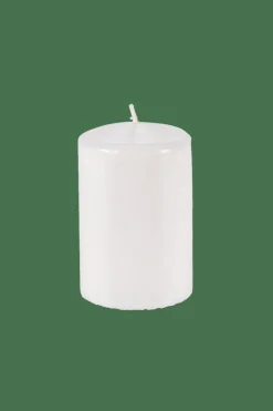 PURE Bougie Cylindrique Blanc