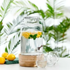 PURI Réservoir à Boisson Avec Robinet 5,5 L Transparent