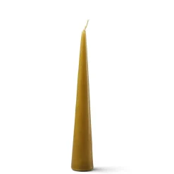 PYRAMID Bougie Blanc Cassé