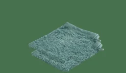 RECYCLE Gants De Toilette Set De 2 Aqua