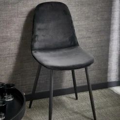 SILKE Chaise Noir