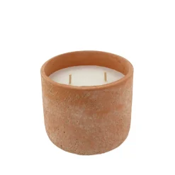TERRA Bougie D'extérieur Terre Cuite