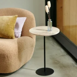 TREVOR Table D'appoint Beige