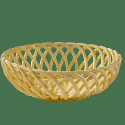 WOVY Plat à Fruits Jaune Clair