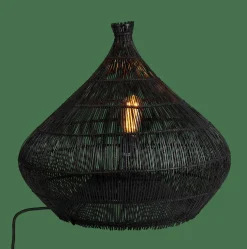 ZALOU Lampe De Table Noir